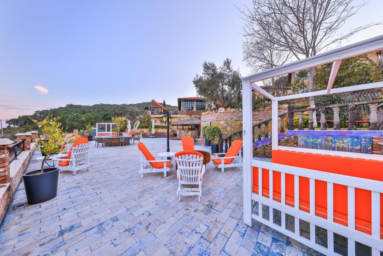 Cetmihan Hotel Kucukkuyu Bagian luar foto